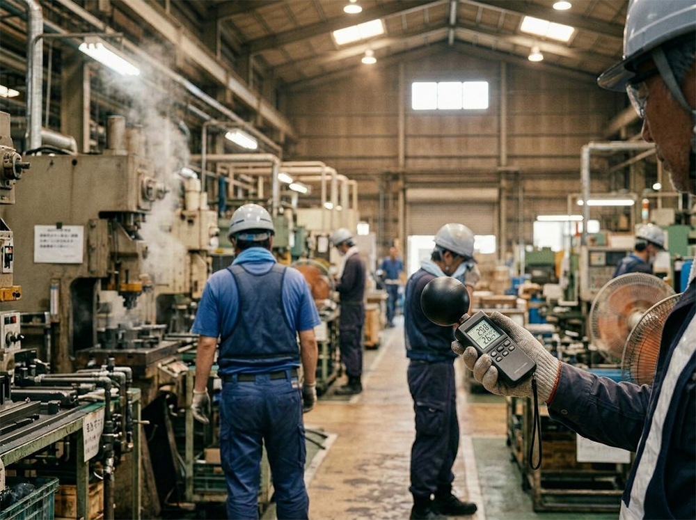 【2026年最新】現場の熱中症対策ガイド！従業員の守り方と法的観点からの予防策を解説｜Fantory ResQ³