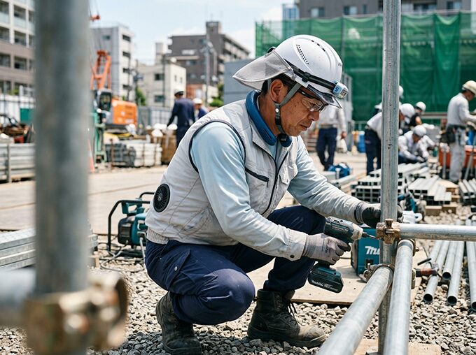 身につけて体を冷やす冷却グッズ・空調服 